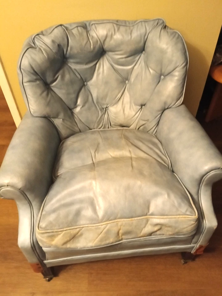 1960s Chesterfield Lounge Chair - Image 1 of 4