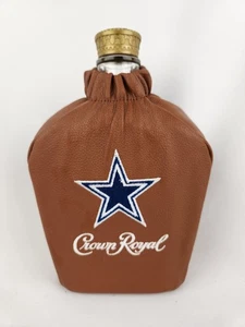 EDICIÓN LIMITADA Crown Royal Imitación Cuero Dallas Cowboys Bolso de Fútbol con Cremallera  - Imagen 1 de 9