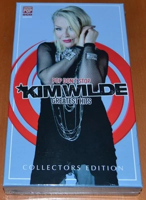Kim Wilde - Pop Don't Stop - Greatest Hits - Sealed 5 CD + 2 DVD Box Set - Image 1 of 4