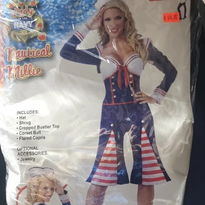 FORUM NAUTICAL MILLIE COSTUME 68422 - Image 1 of 4