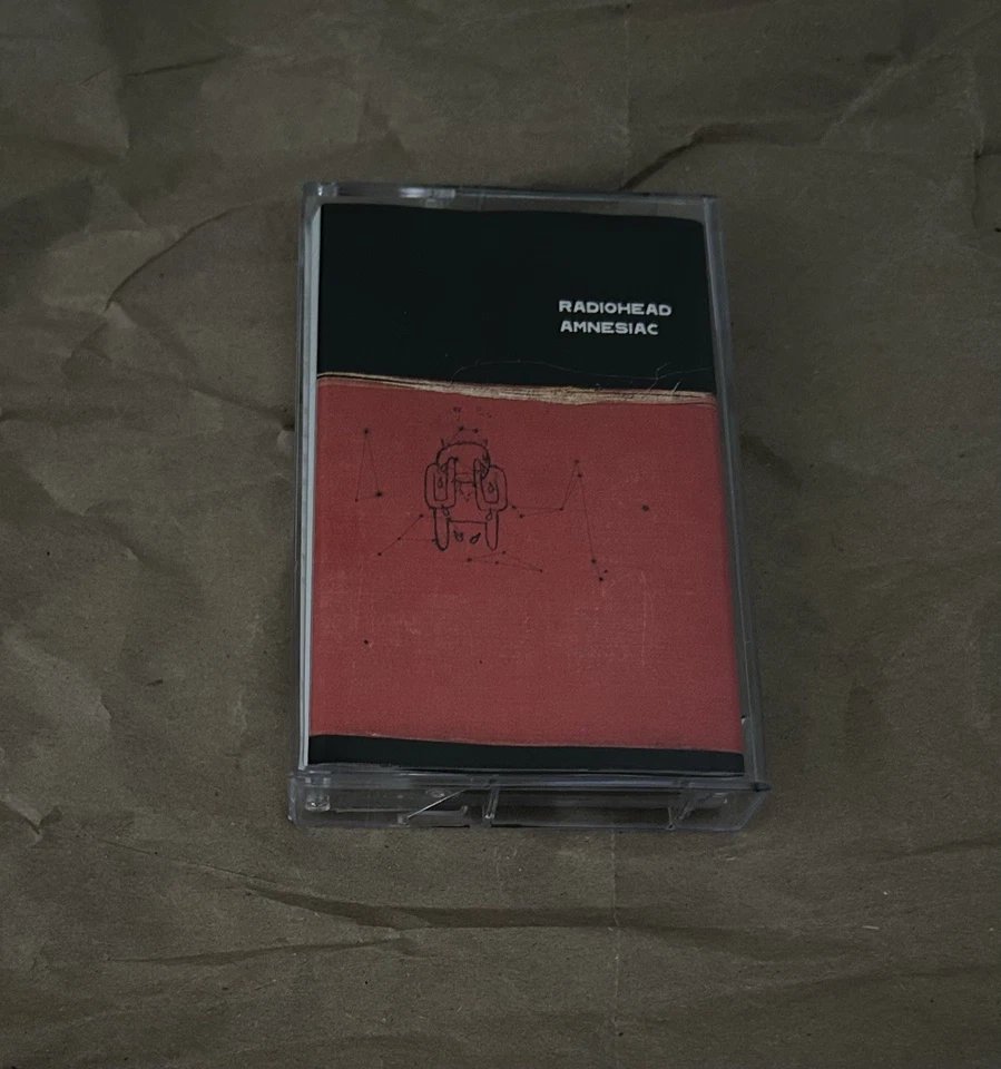 Radiohead Amnesiac 2001 Cassette C472435 3276447 Tape EX Capitol Records Jazz - Image 1 of 4