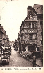 CPA 14 BAYEUX - Vieilles Maisons Rue Saint Martin - Imagen 1 de 2