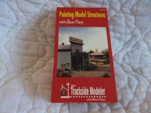 PEINTURE MAQUETTE STRUCTURES AVEC DAVE FRARY VHS THE TRACKSIDE MODÉLISATEUR JOUETS TRAINS - Photo 1/12