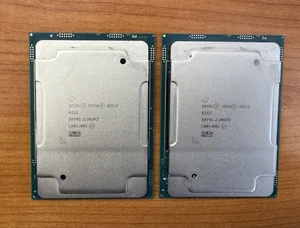 Matched Pair SRF91 Intel Xeon Gold 2nd Gen 6252 CPUs 48 CORES 96 THREADS - Picture 1 of 2