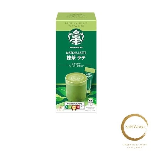 Nestle Starbucks Premium Mix Matcha Latte 4p X 3 Boxes Powder