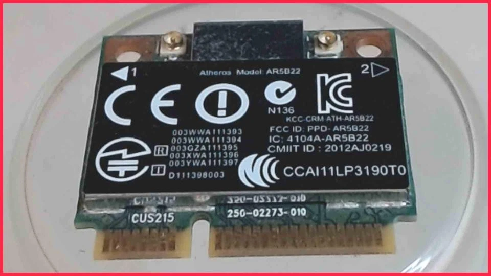 Wlan W-Lan WiFi Karte Board Modul Platine  HP Chrome 14-q030sg - Bild 1 von 1