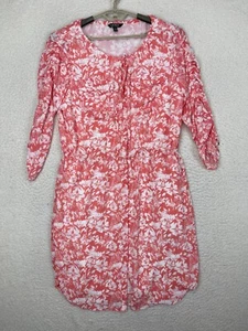 Lauren Ralph Lauren Dress Women's Long Sleeve Tie Neck Waisted Button Front 14 - Picture 1 of 20
