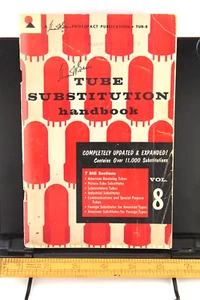 SAMS Tube Substitution Handbook Volume No.8 (TUB-8) 1964 Paperback, Fair - Picture 1 of 2