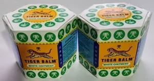 Tiger Balm (White) Super Strength Pain Relief Ointment 21ml (pack of 2) by Tiger - Picture 1 of 7