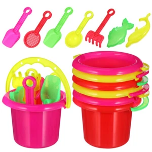 24 Pcs Beach Toy Set Toddler Child Kids Equipment Sand Pails - Picture 1 of 11
