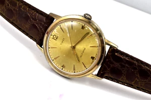 Vintage 1965 Timex Viscount Self wind Men Watch New Straps Serviced Keeps Time - Picture 1 of 8
