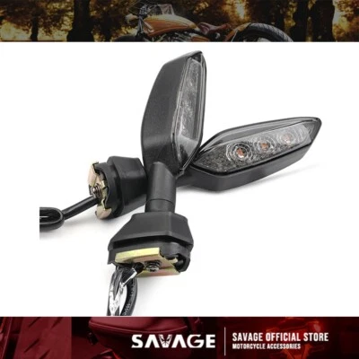 Indicador de luz intermitente LED intermitente para Kawasaki VERSYS 650 1000 KLR650 Z H2 Foto 1 de 4