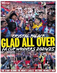SONDEREDITION- CRYSTAL PALACE- FA CUP GEWINNER 2025- WEMBLEY-ZEITUNGSSPECIAL - Bild 1 von 1