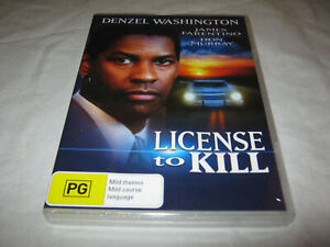 License To Kill - Denzel Washington - New Sealed DVD - R4