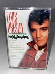 Elvis Presley It’s Christmas Time Audio Cassette Tape 1985 Vintage - Picture 1 of 5