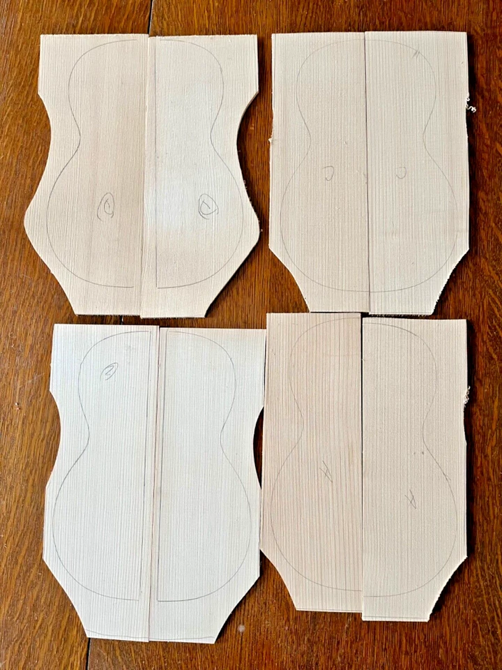 Adirondack 红色云杉尤克里里上衣,高音尺码, — 第 1/1 张图片