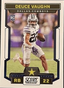 2023 Score Football Stars, Rookies, Parallels & Inserts - Pick Your Card