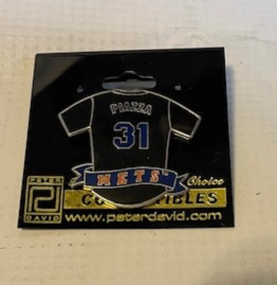 Mike Piazza Pin New York Mets Jersey Lapel Pin - Image 1 of 1
