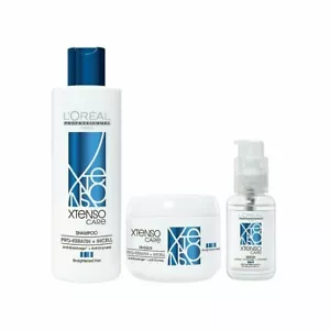 L'Oréal Professional Xtenso Care Shampoo, Masque & Serum Combo For Straight | FS - Picture 1 of 6