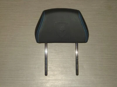 Lamborghini Urus Headrest Leather Black With Blue Seams 4ML885901A Headrest - image 1 of 2