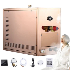 3-12KW Steam Generator Selfs Draining Sauna Bath Home Spa Shower W/Controller - Picture 1 of 17