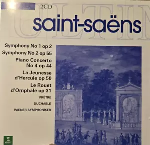 Saint-Saëns : Symphonien Nr. 1 & 2; Klavierkonzert Nr. 4 - Audio CD - Bild 1 von 2