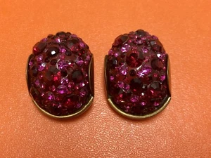 Fabrice Paris Crystal Earrings - Picture 1 of 5
