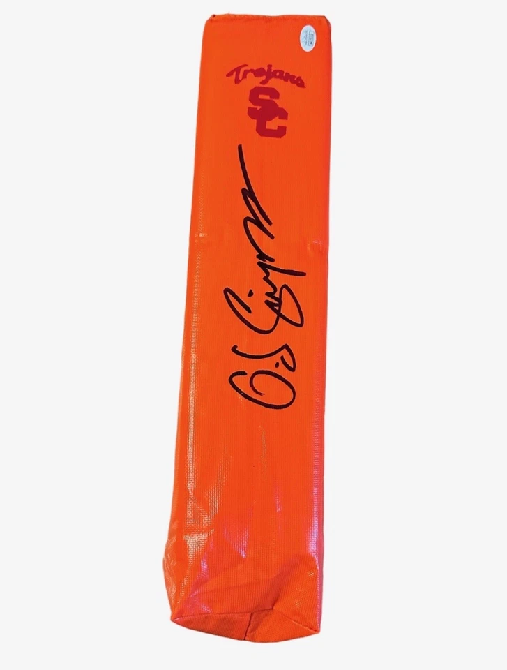 OJ (O.J) Simpson Signed Southern California Football Pylon (JSA) - Image 1 of 1
