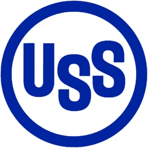 US STEEL USS 2 INCH WATERSLIDE DECAL STICKER - Picture 1 of 1