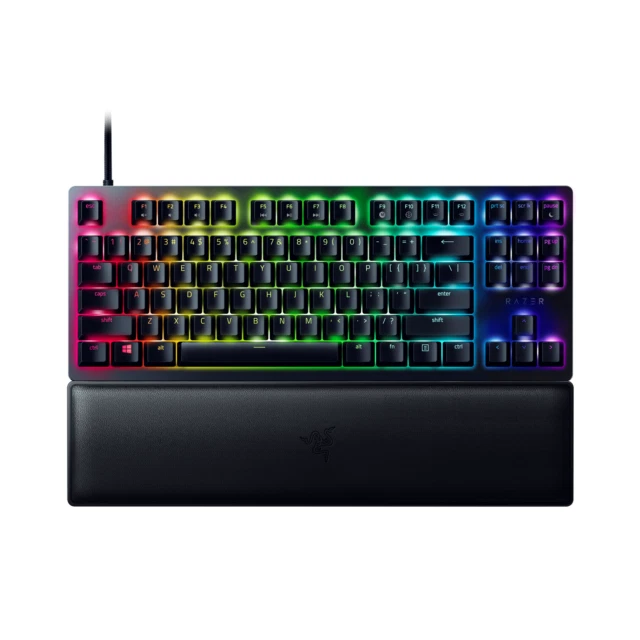 Razer Huntsman V2 Tenkeyless Wired Mechanical Gaming Keyboard - Linear Optical Switch (Red), English - US