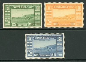 Costa Rica Scott #C121-C123 MNH Int'l Soccer Games SPORTS CV$6+ - Picture 1 of 1