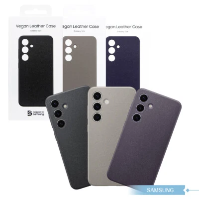 Funda Original Samsung Oficial Galaxy S24 Cuero Vegano (GP-FPS921) Foto 1 de 4