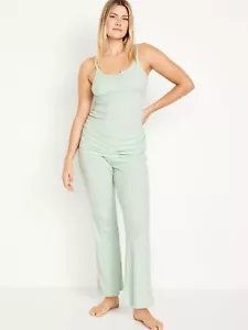 OLD NAVY by Gap ~ NWT XS ~ Mint Mist Maternity Pointelle Pajama Cami & Pants Set - Picture 1 of 2