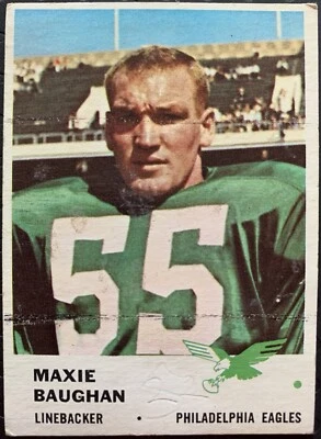 1961 Fleer #56 Maxie Baughan RC - Image 1 of 2