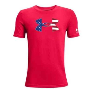 Under Armour Freedom Youth Large red flag t-shirt Brand new - Picture 1 of 1