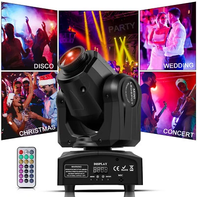 150W LED Moving Head Light DMX WLED Beam & 8Gobos 2 IN 1 Lighting Effect Disco - Image 1 of 4