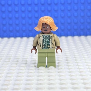 LEGO Jurassic World Minifigure Kayla Watts jw084 2022 - Foto 1 di 4