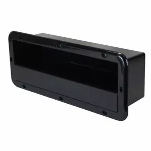 Boat Side Pocket Marine Storage Side Pocket Black Rectangular PVC NEW - Picture 1 of 1