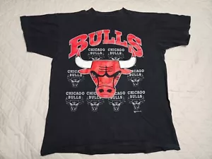 Vintage Chicago Bulls uomo taglia XL punto singolo, segnale sportivo, 1992 - Foto 1 di 8