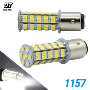 2X 1157 40W Alta Potencia 6000K Blanco SMD Señal de Giro Intermitente Freno Bombillas LED - Imagen 1 de 8