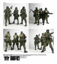 ThreeA 3A WWR AK 1/6 DEAD EASY CORP 3 Pack Ashley Wood NEW (Nom/Grunt/Commander)