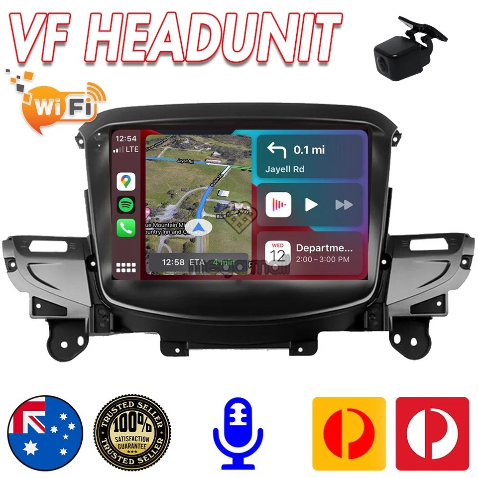 Radio Headunit Carplay NAV For VF Holden Commodore Sportswagon SSV SV6 Mylink - Image 1 of 1