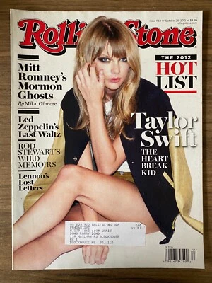 Rolling Stone Oct 25, 2012 - Taylor Zwift:The Heart Break Kid - Image 1 of 2
