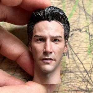Alta Calidad 1/6 Constantine Keanu Reeves Cabeza Tallada Nancy Modelo Personalizado Juguete - Imagen 1 de 3
