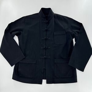 Sophnet Mens Sz Large Black Button Toggle Closure Long Sleeve Gi Jacket