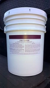 5 GAL COIL CLEANER CONCENTRATE ALUMINUM BRIGHTENER FOR COILS ON AC UNITS HVAC  - Picture 1 of 2