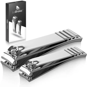 ® Set 2 Tagliaunghie - Lama Ultra Affilata - per Unghie e Piedi - Stro... - Foto 1 di 6