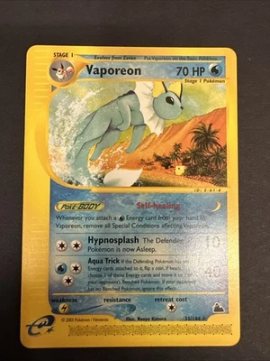 Vaporeon 33/144 Pokemon-e: Skyridge Non-Holo Rare WotC 2003 NM 💎 - image 1 of 2