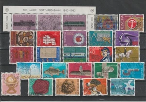 SWITZERLAND 1982 to '83  used / 1392 - Picture 1 of 1