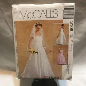 #3109 McCalls Abito da sposa modello da cucire 6-10 - Foto 1 di 6
